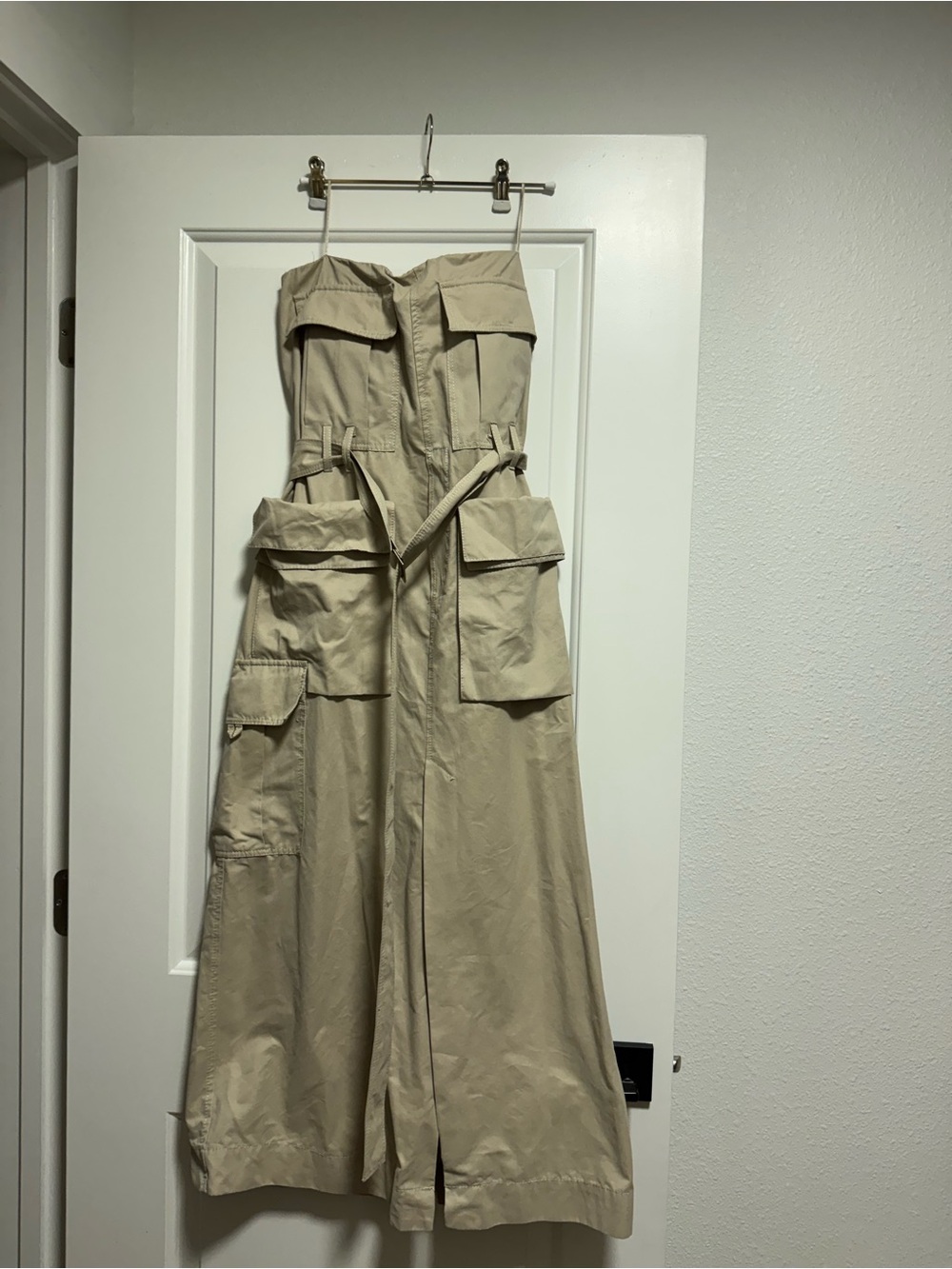 Zara Strapless Cargo Dress